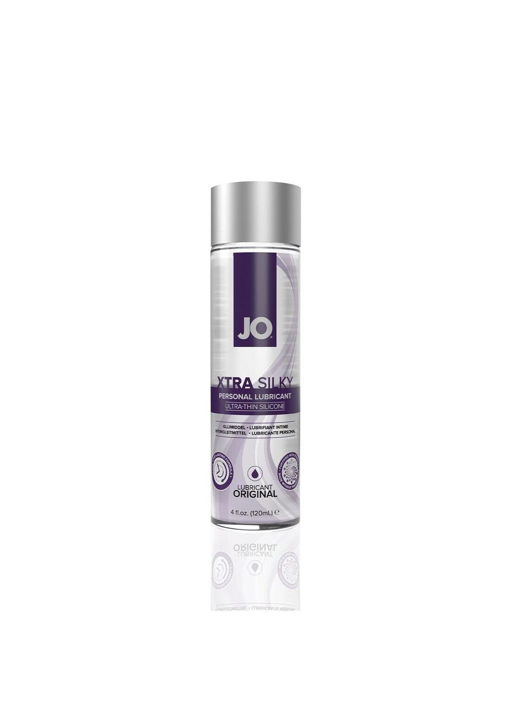 Лубрикант на силіконовій основі JO Xtra Silky Silicone (120 мл) System JO (298573257)