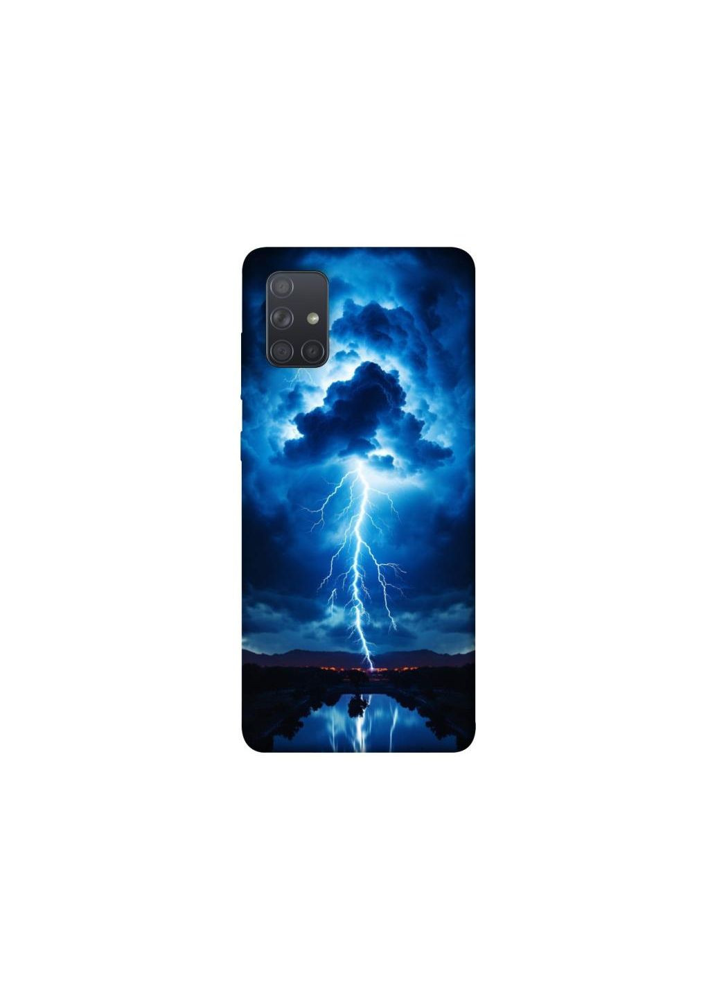 Чехол на Samsung Galaxy A71 Молния Frontalka (353315033)