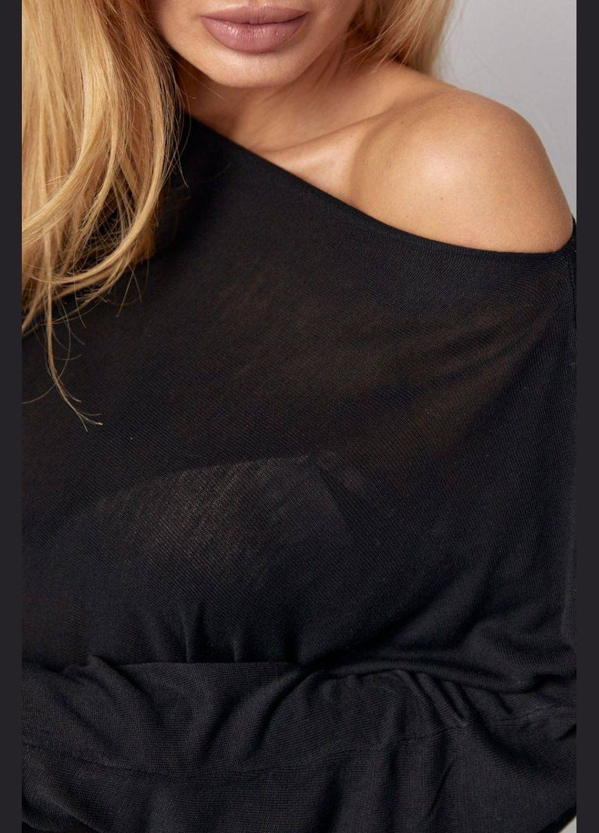 Жіночий джемпер із суцільнокроєними рукавами Lurex Джемпер (334101250)