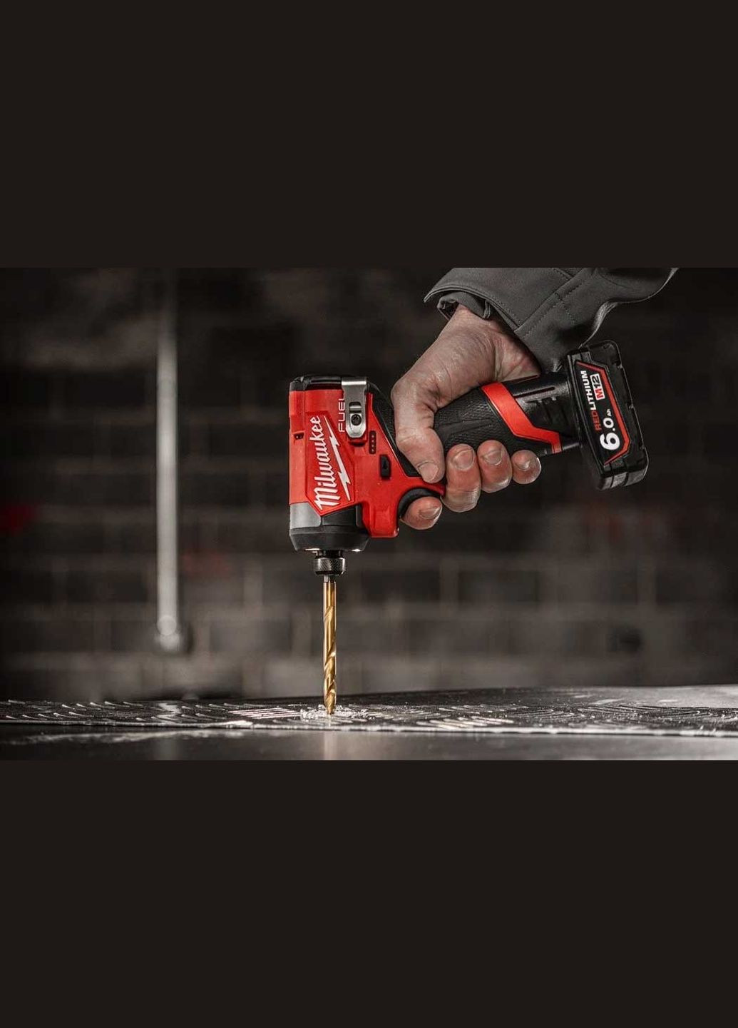 Винтовой ударный аккумуляторный M12 FID2-0 12В 3600об·мин 170Нм 1/4" 1.09кг без АКБ и ЗП Milwaukee (330031422)