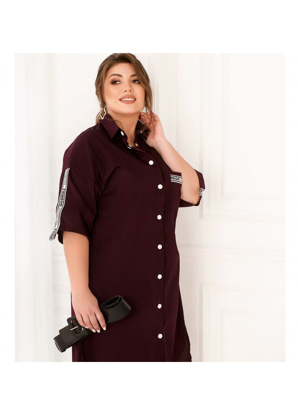 Темно-вишневое платье Liton