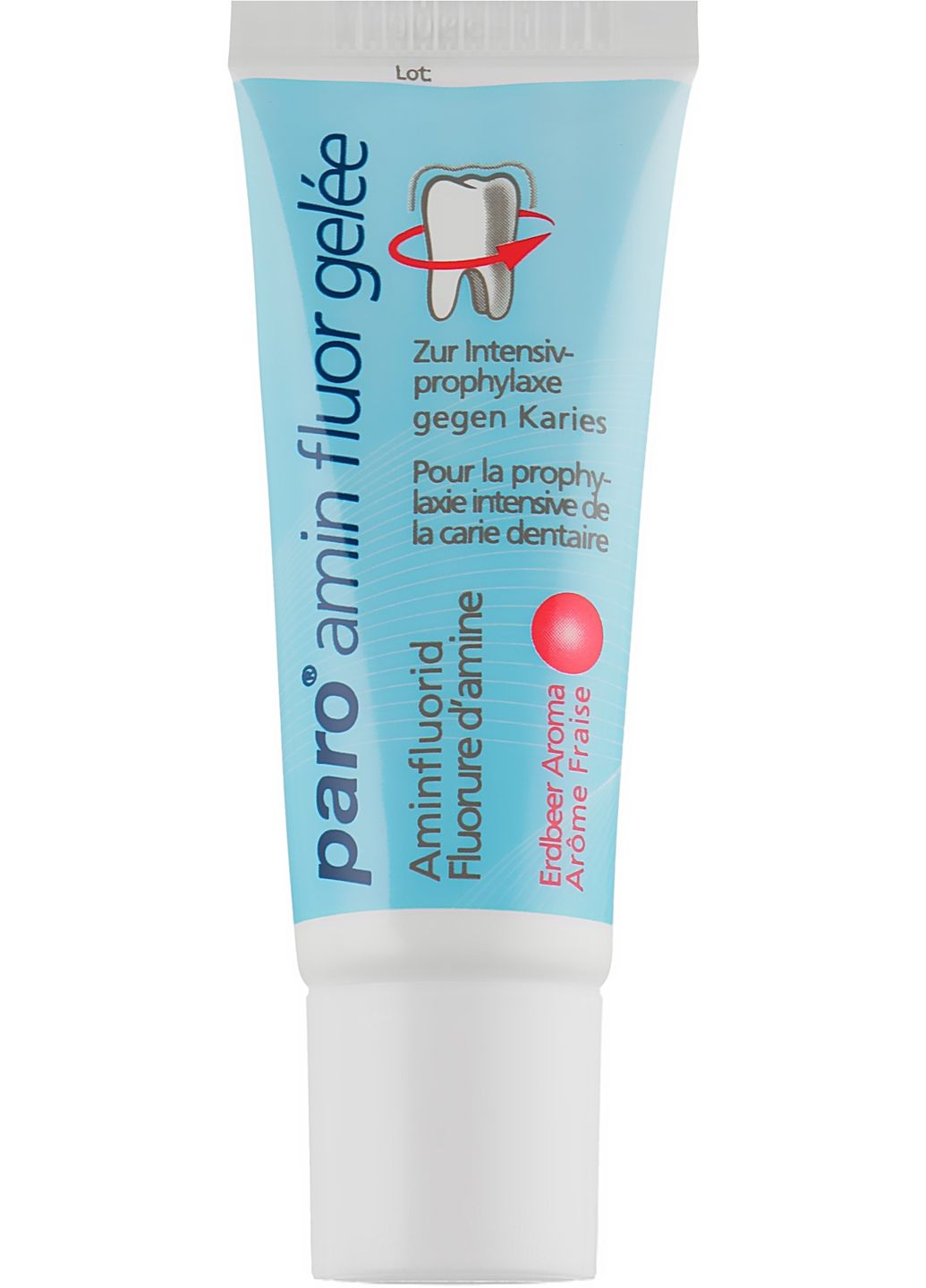 Гель з амінофторидом, для інтенсивної профілактики карієсу Amin Fluor Gel 25g (2-228543) Paro Swiss (369795340)