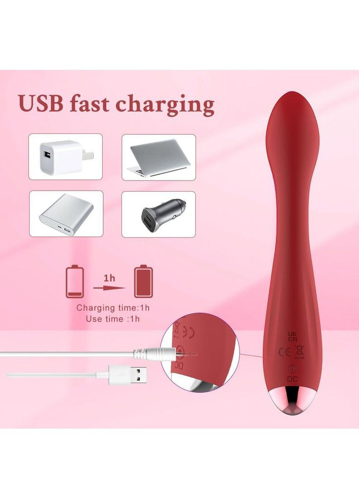 Вібратор вагінально кліторальний, подвійна стимуляція, інтимна іграшка Alan Lilo (362590051)