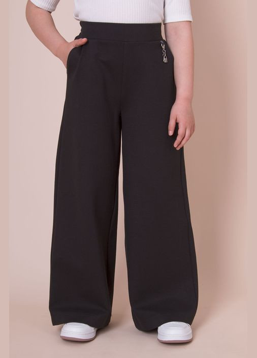 Трикотажні брюки-палаццо для дівчинки Mevis (299710847)