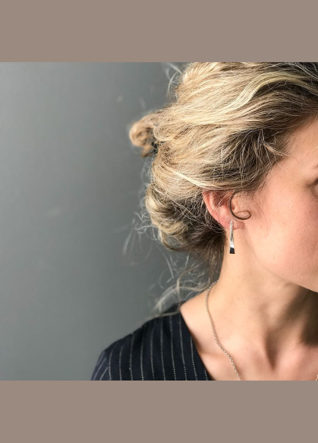 Серебряные серьги 121788 Oniks (264024129)