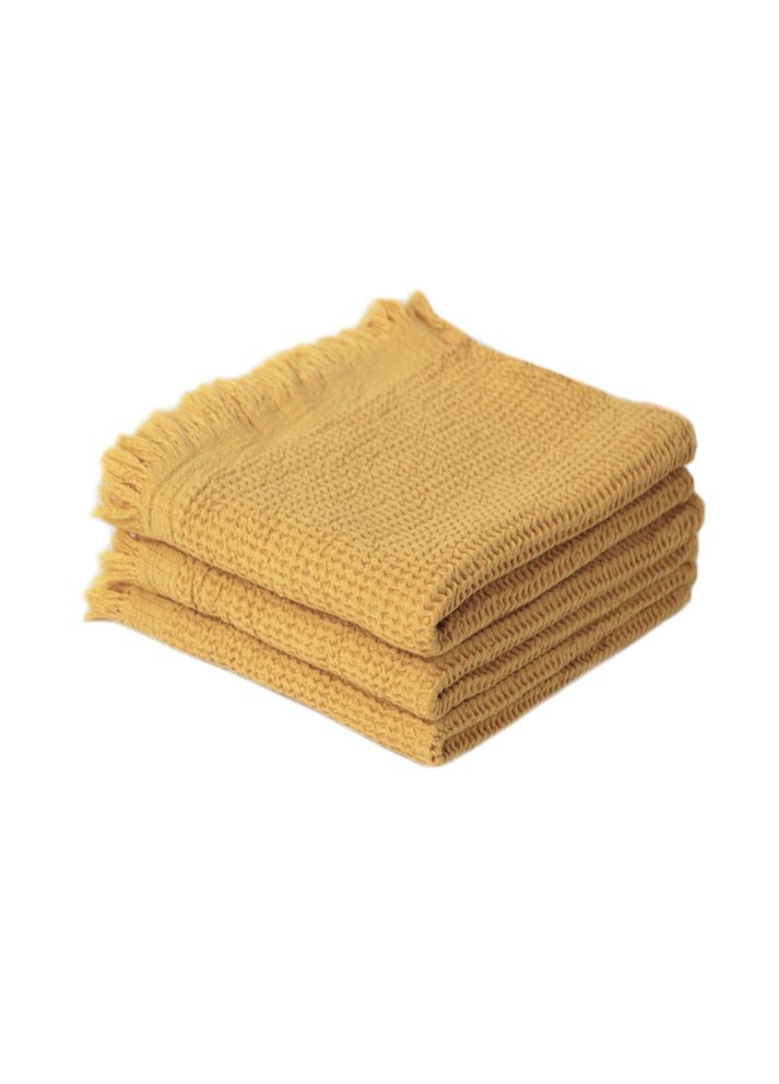 Рушник Home — Rius mustard гірчичний 90*170 Lotus гірчичний