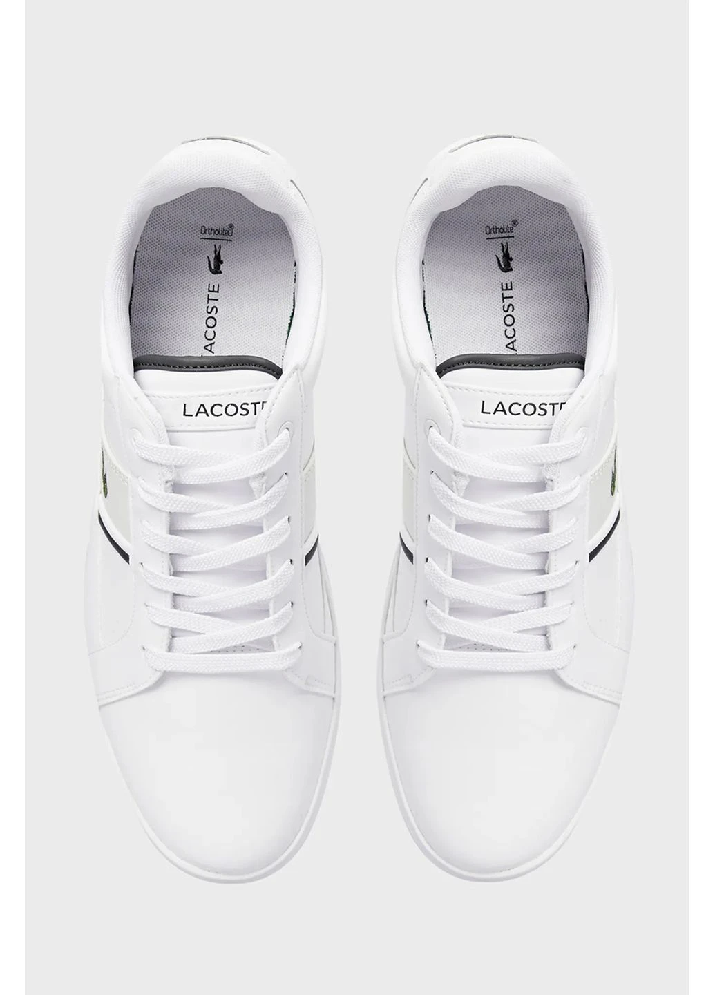 Білі кросівки демісезон Lacoste