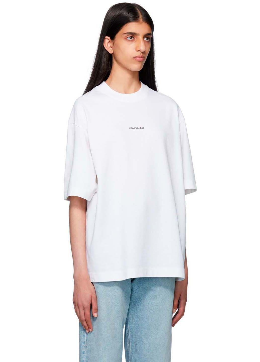 Белая футболка Acne Studios
