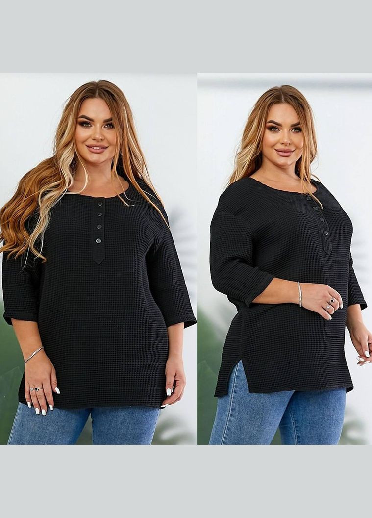 Чёрная блузка женская No Brand