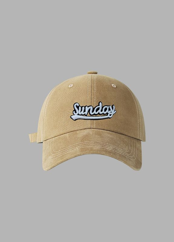 Бейсболка з написом Sunday кепка панамка 57-59 (13-50) No Brand (315348956)