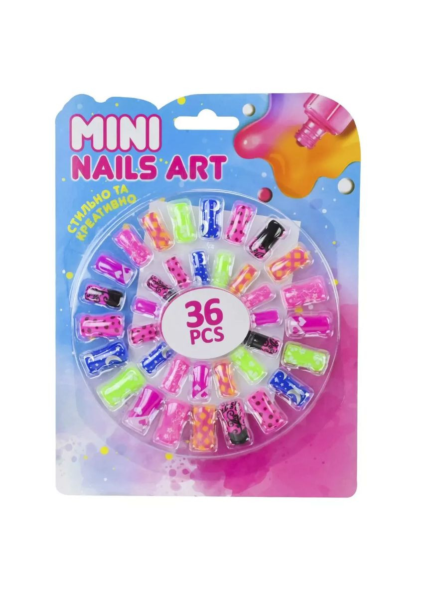 Накладні нігті 36 штук C3287, планшет. 20.5*15.5* 1 см No Brand (362430094)