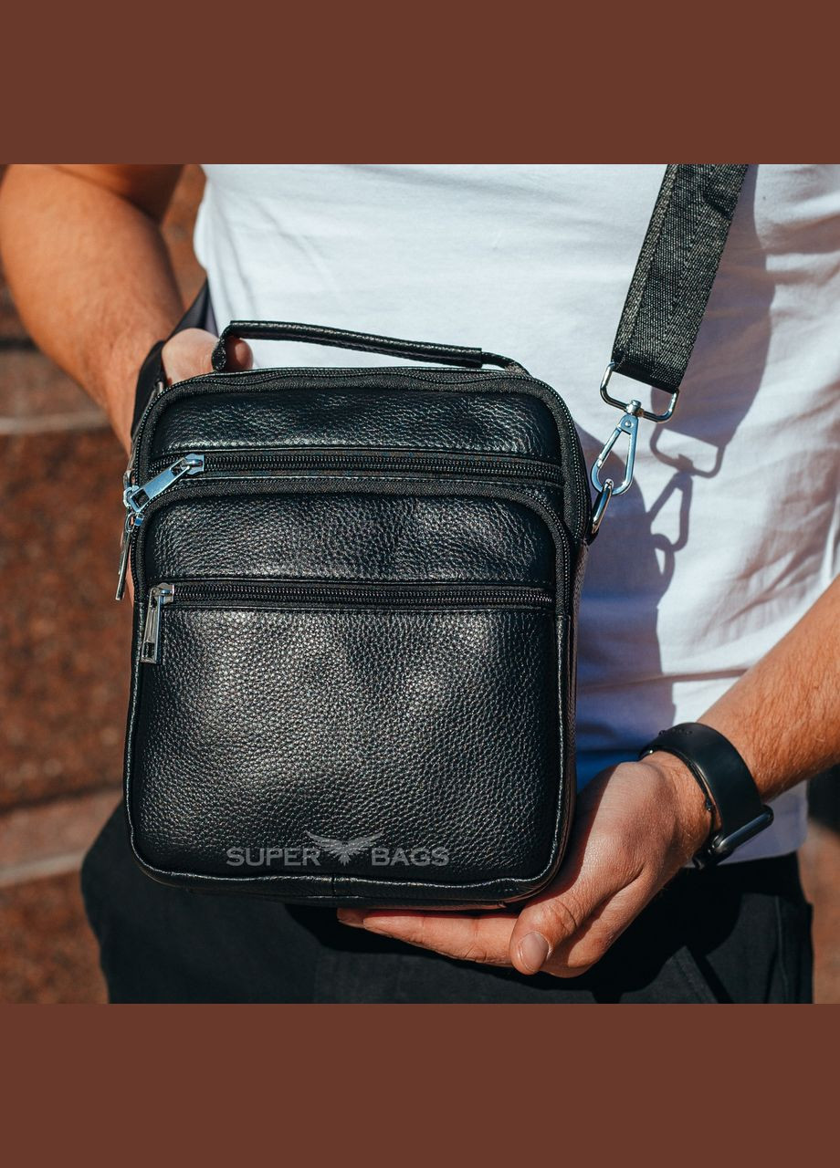 Сумка черная из натуральной кожи Bexhill Bx4539NK No Brand (335039922)