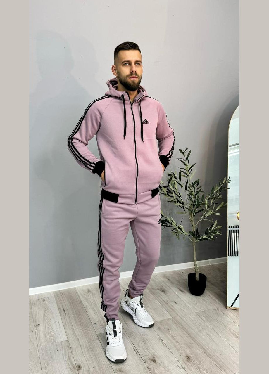 Спортивный костюм унисекс с сиреневым капюшоном. No Brand (370218056)