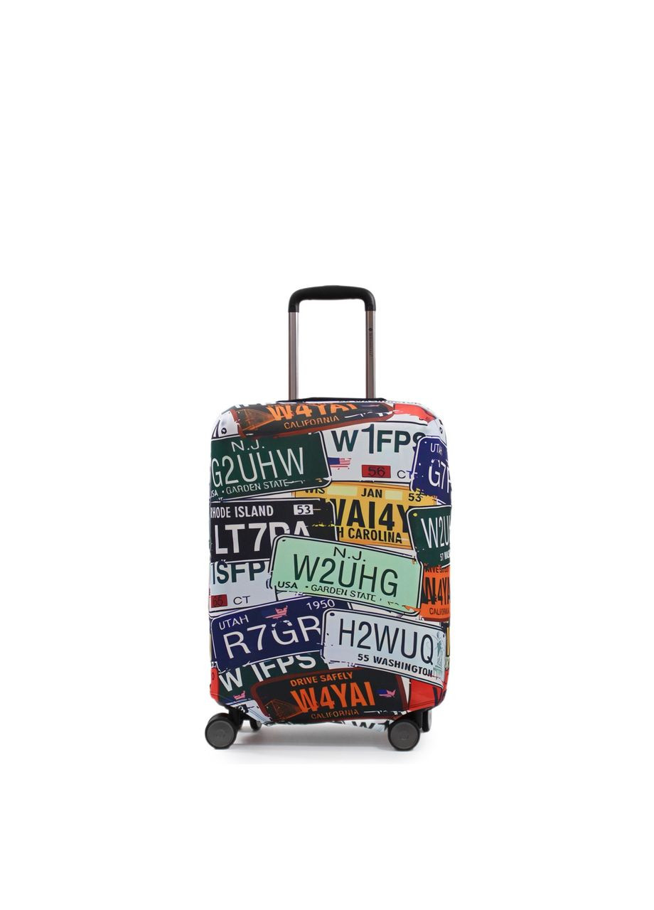 Чехол для чемодана Польша малый ткань (дайвинг) номера/ 221-20 FLY (324801514)