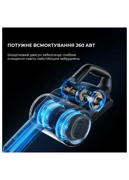 Купити 🔥 Миючий Пилосос H11 PRO | 🌪️ Ручной Аккумуляторный, Мощность 700 Вт | НЕРА Фильтр, Контейнер $\textлочк0.6 лUN$, $\t JIMMY (366883053)