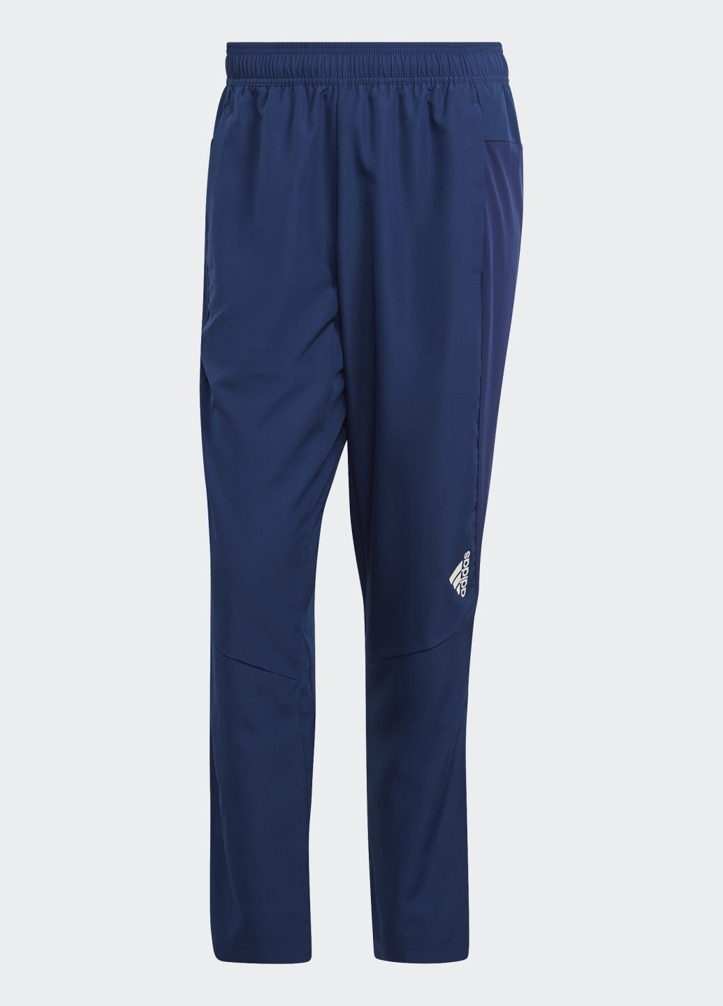 Синие спортивные демисезонные брюки adidas