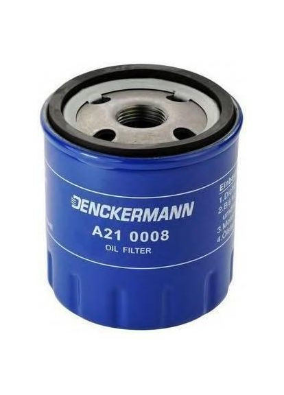 Масляний фільтр A210008 Denckermann (352761203)