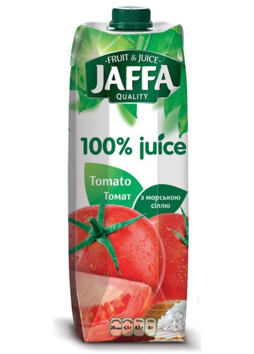 0,95л Томатный сок с морской солью Jaffa (342113796)