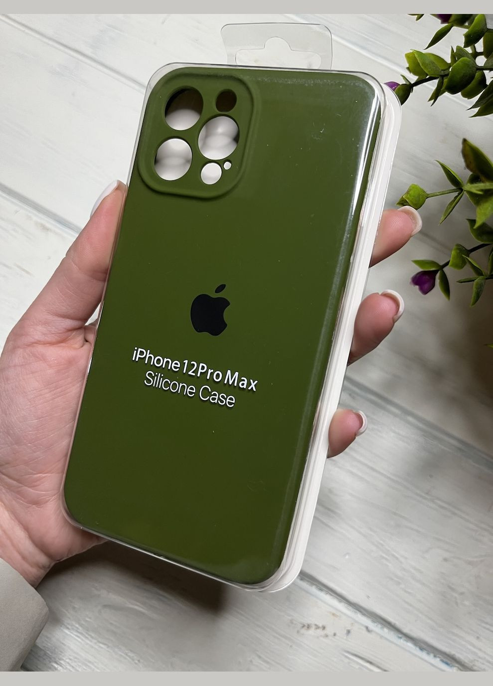 Чехол на iPhone 12 ProMax квадратные борта чехол на айфон silicone case full camera на apple айфон Brand iphone12promax (293151744)