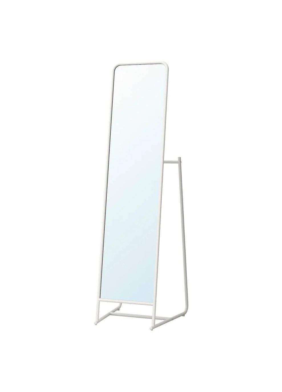 Стояче дзеркало ІКЕА KNAPPER 48х160 см білий (00396242) IKEA (267902172)