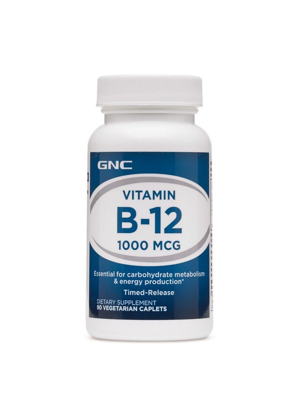 Вітаміни та мінерали Vitamin B12 1000 mcg, 90 каплет GNC (293478881)