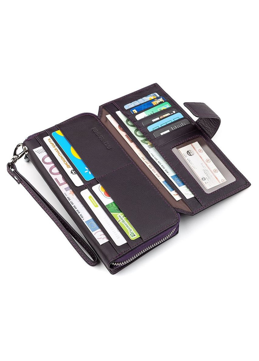 Кошелек женский удобный 10,5х20х3,5 см 18455 st leather (329196503)