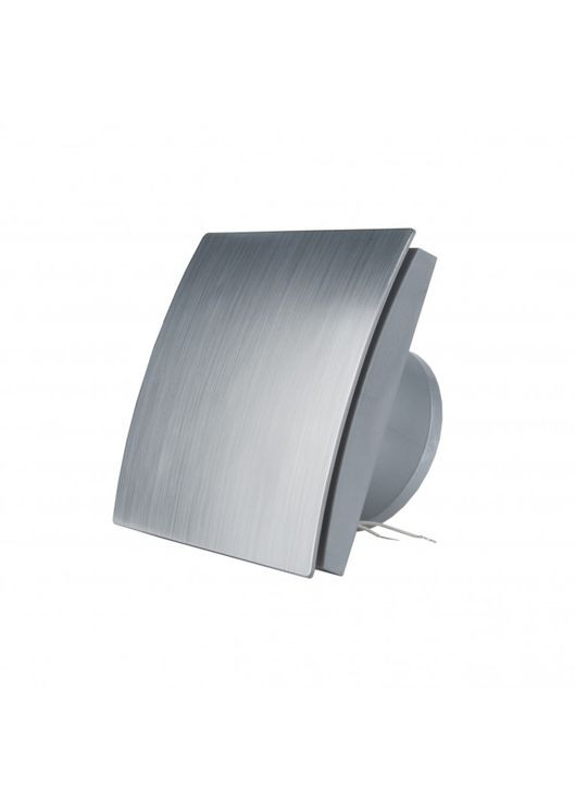 Вытяжной вентилятор с таймером MMotors ММРТ 100 пластик овал серебро с обратным клапаном MMotors JSC (307257974)