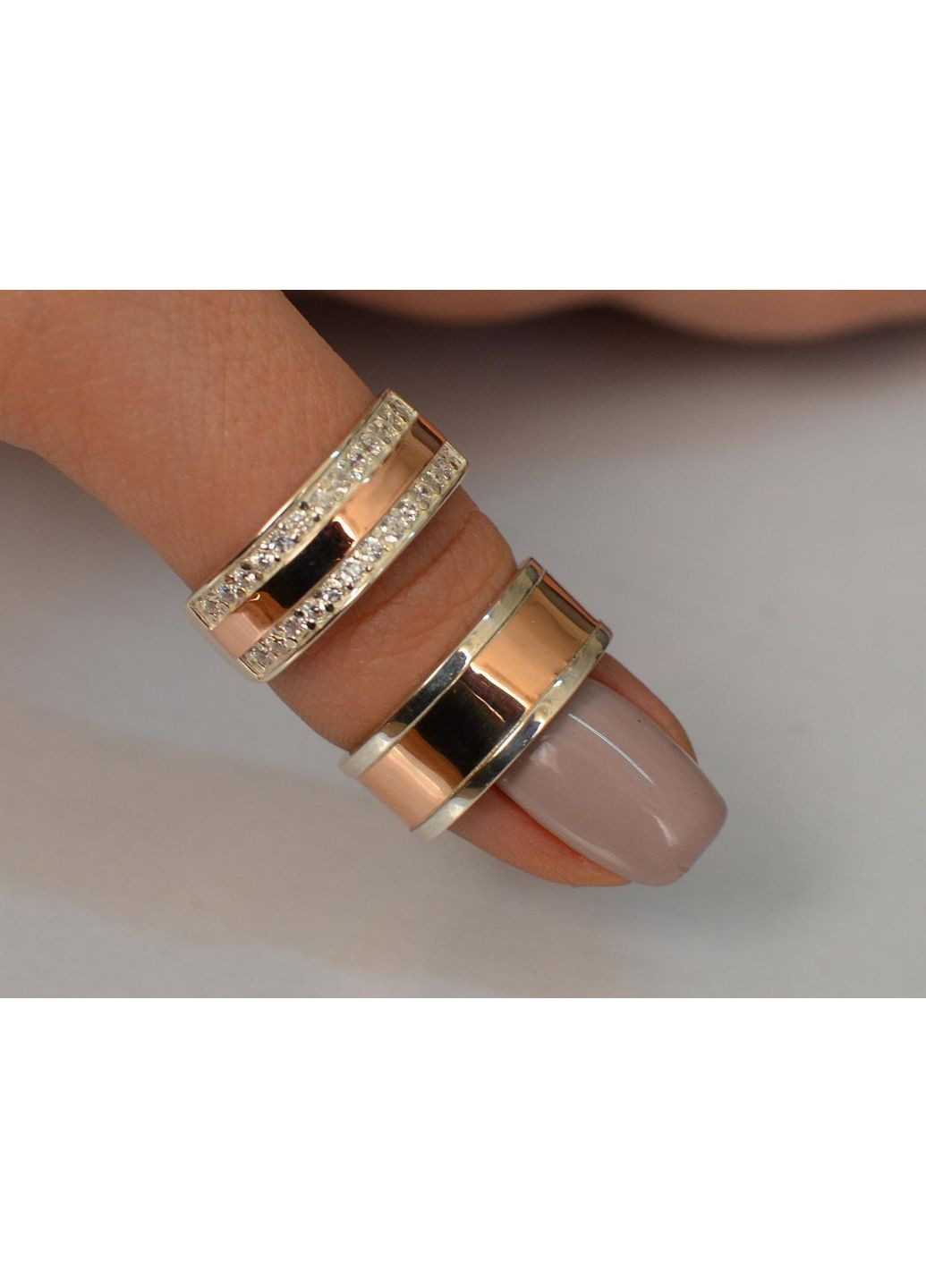 Пара обручок Silver Style (367112829)