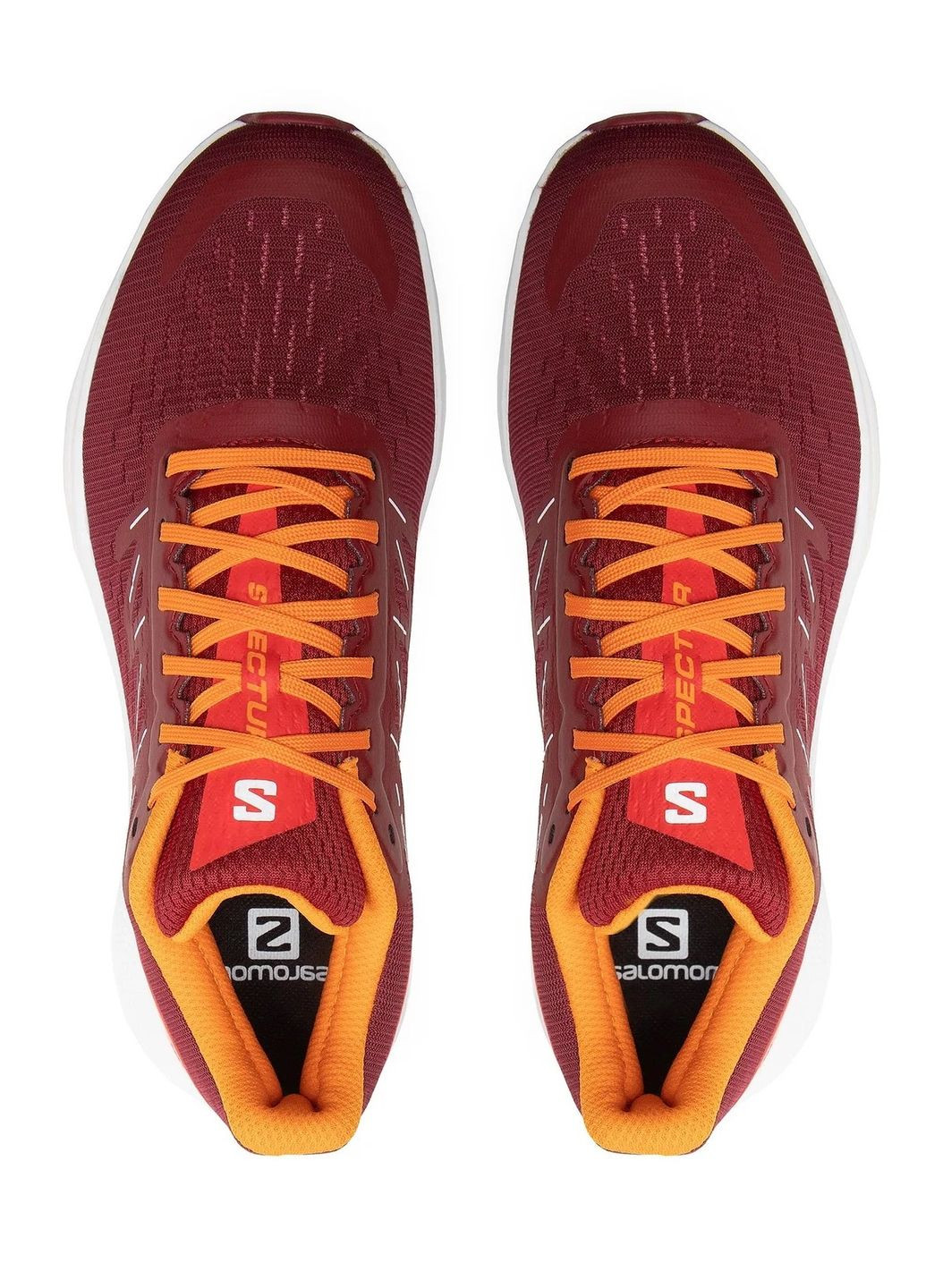 Красные кроссовки Salomon