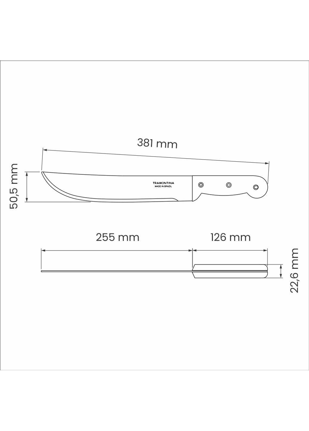 Ніж мачете, 250 мм 26600/110 Tramontina (373414569)