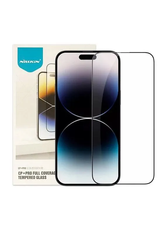 Захисне скло Amazing CP+ PRO Full Glue для Apple iPhone 15 6.1'' 2023 Black (0.33 mm) Nillkin (402237823)