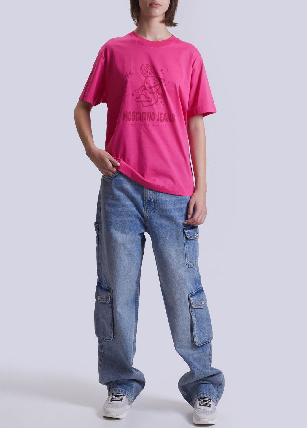 Футболка Moschino Jeans - (303015364)