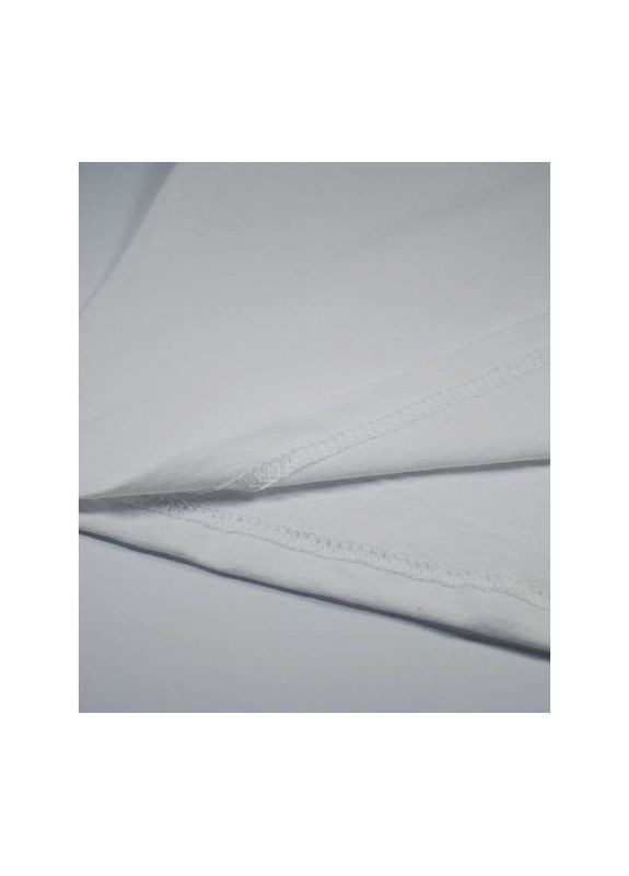 Біла реглан чоловічий однотонний, чоловіча футболка з довгим рукавом, кофта чоловіча, Fruit of the Loom