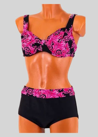 Малиновый летний купальник женский  от торговой марки раздельный Polovi купальник жіночій