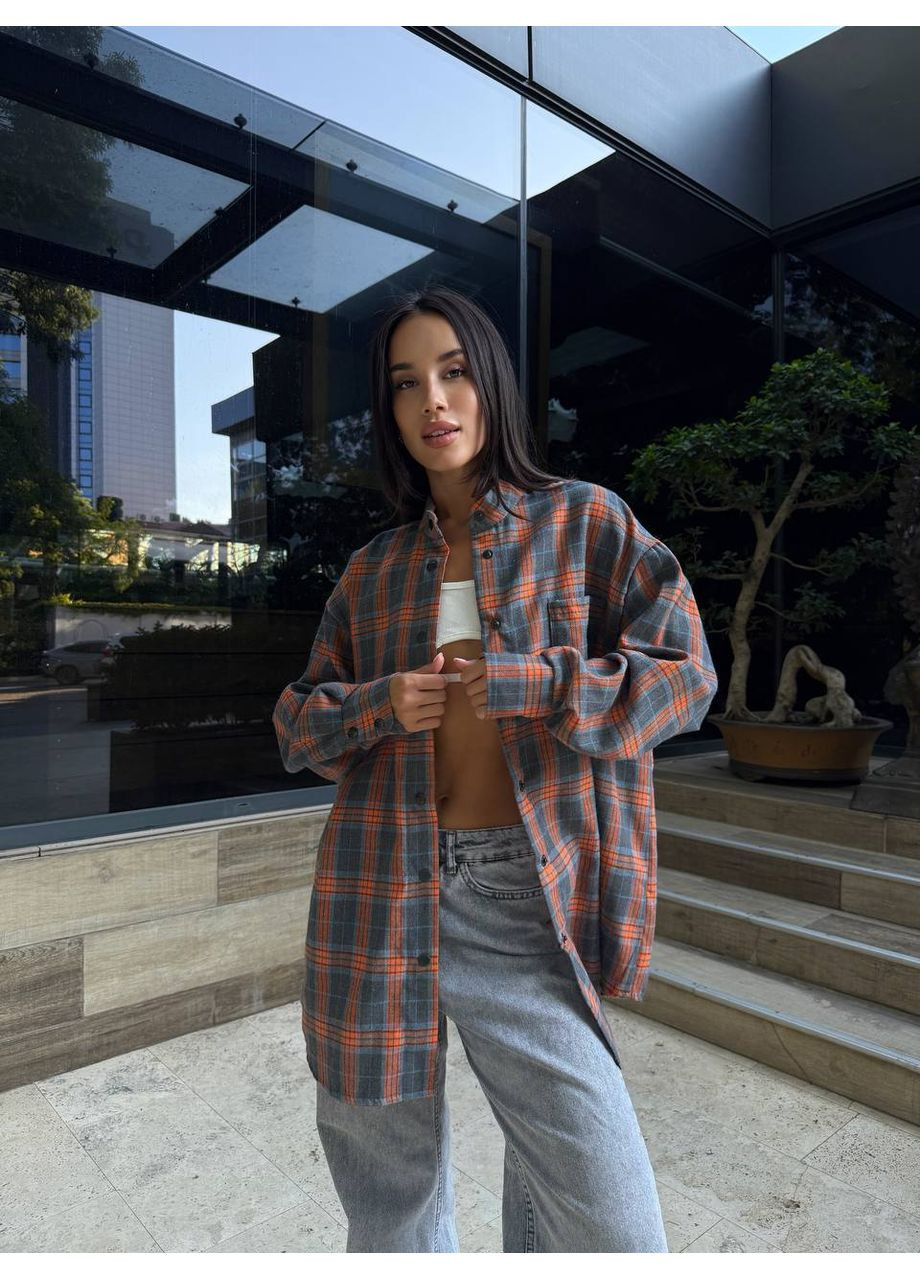 🖤 Ідеальна оверсайз сорочка (унісекс) — заміри в описі GD/GL Модний простір (360978648)