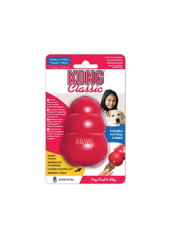 Іграшка для собак Classic M (035585111216) KONG (327055031)