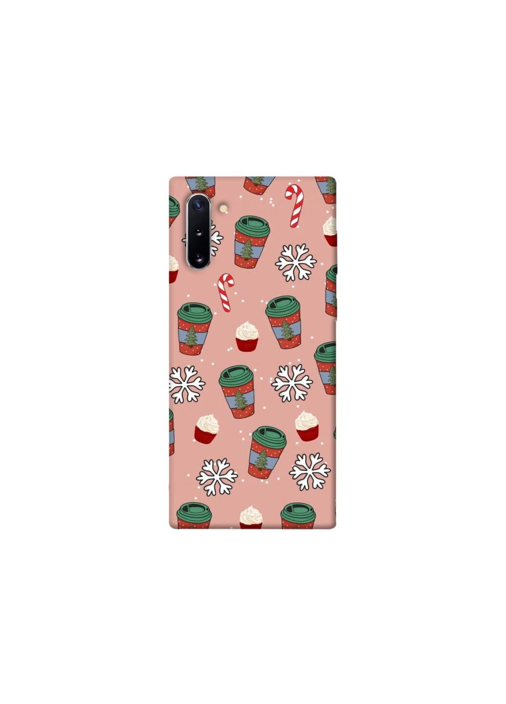 Чехол на Samsung Galaxy Note 10 Новогодний v38 Frontalka (353368323)