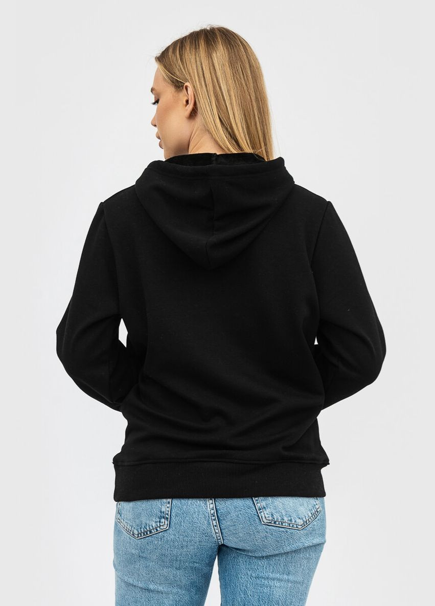 Худі жіноче чорне полегшене RAY BASIC (300569011)