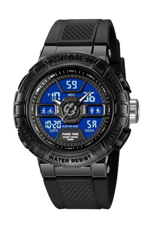 Военные часы Roko Black кварцевые спортивные Skmei (305389087)