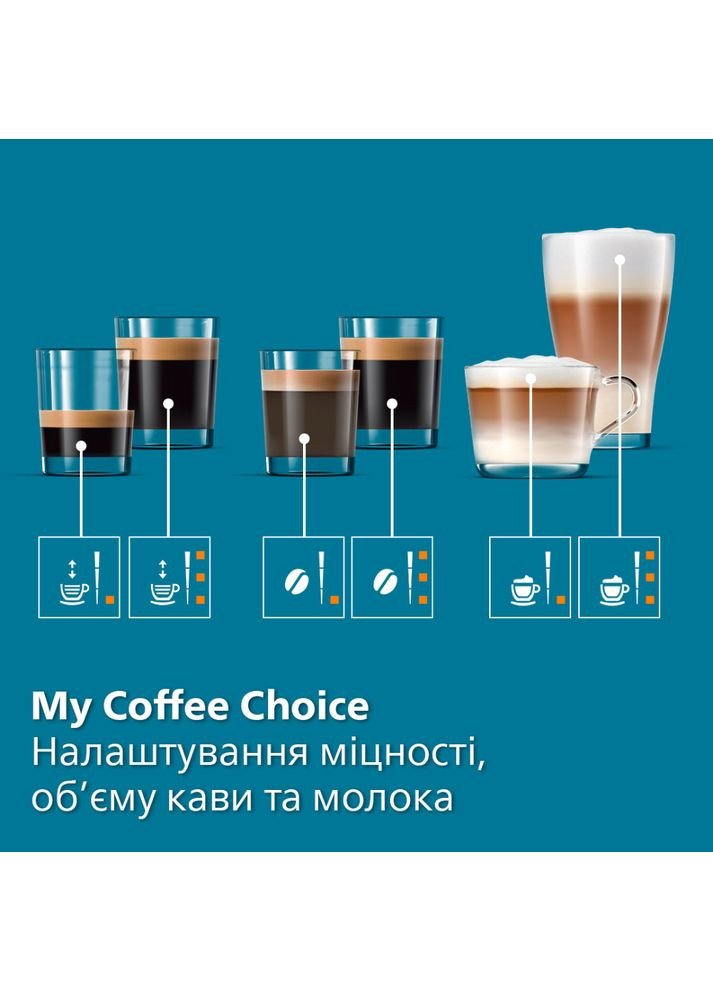 Кофемашина Series 4400 LatteGo EP4443/70 Philips (306746798)