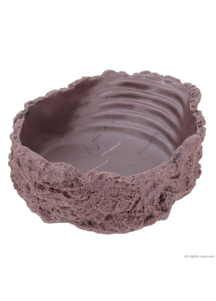 Миска для води Drinking Bowl XL grey-beige 27x21x8см 2000мл Hobby (322820035)