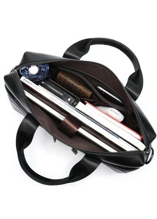 Офісна чоловіча шкіряна сумка для ноутбука і документів RoyalBag A25-7122A (282927066)