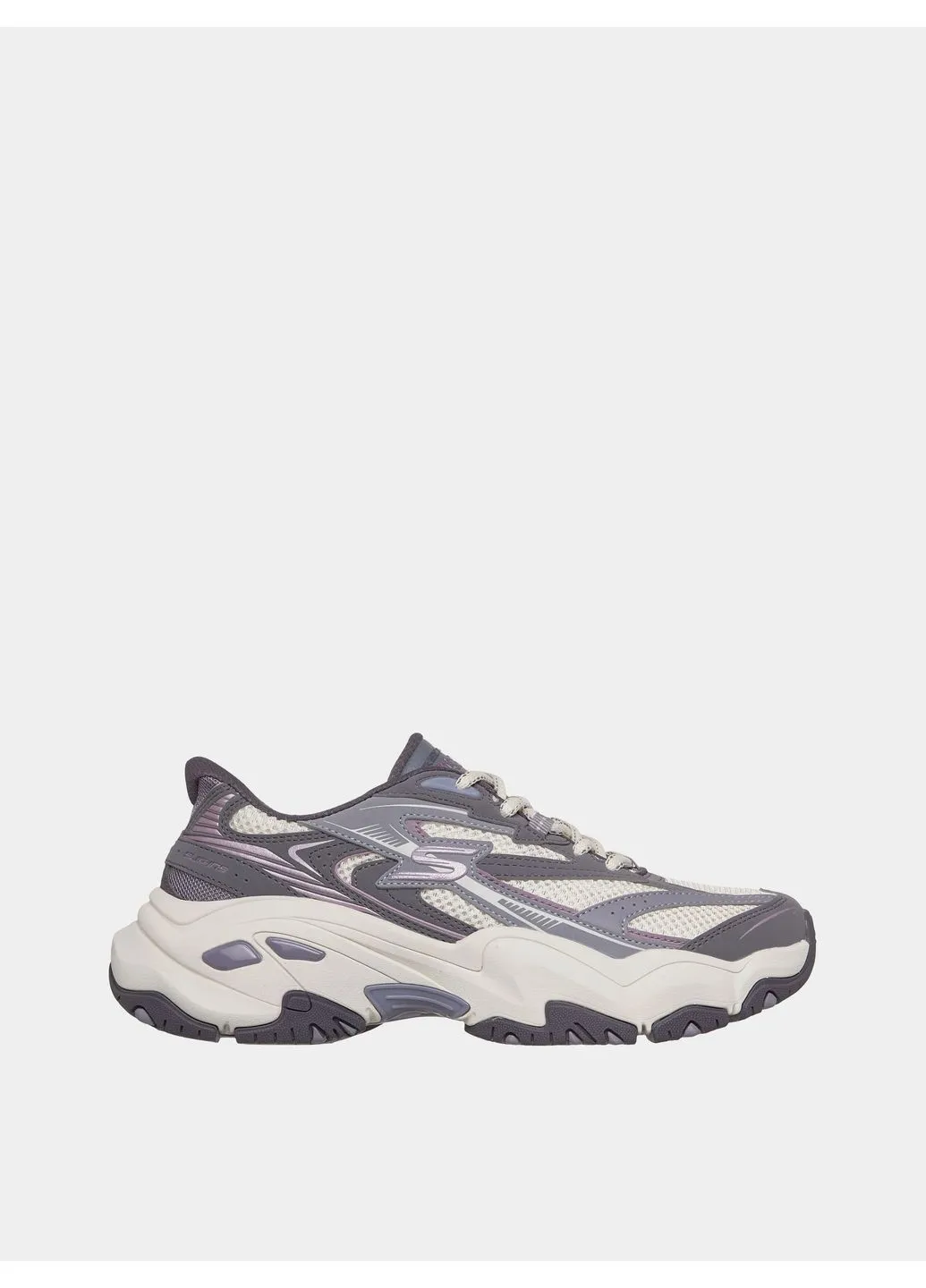 Кроссовки повседневные 10743945 Сиреневый KW9660 Skechers сиреневые демисезоны (401731450)