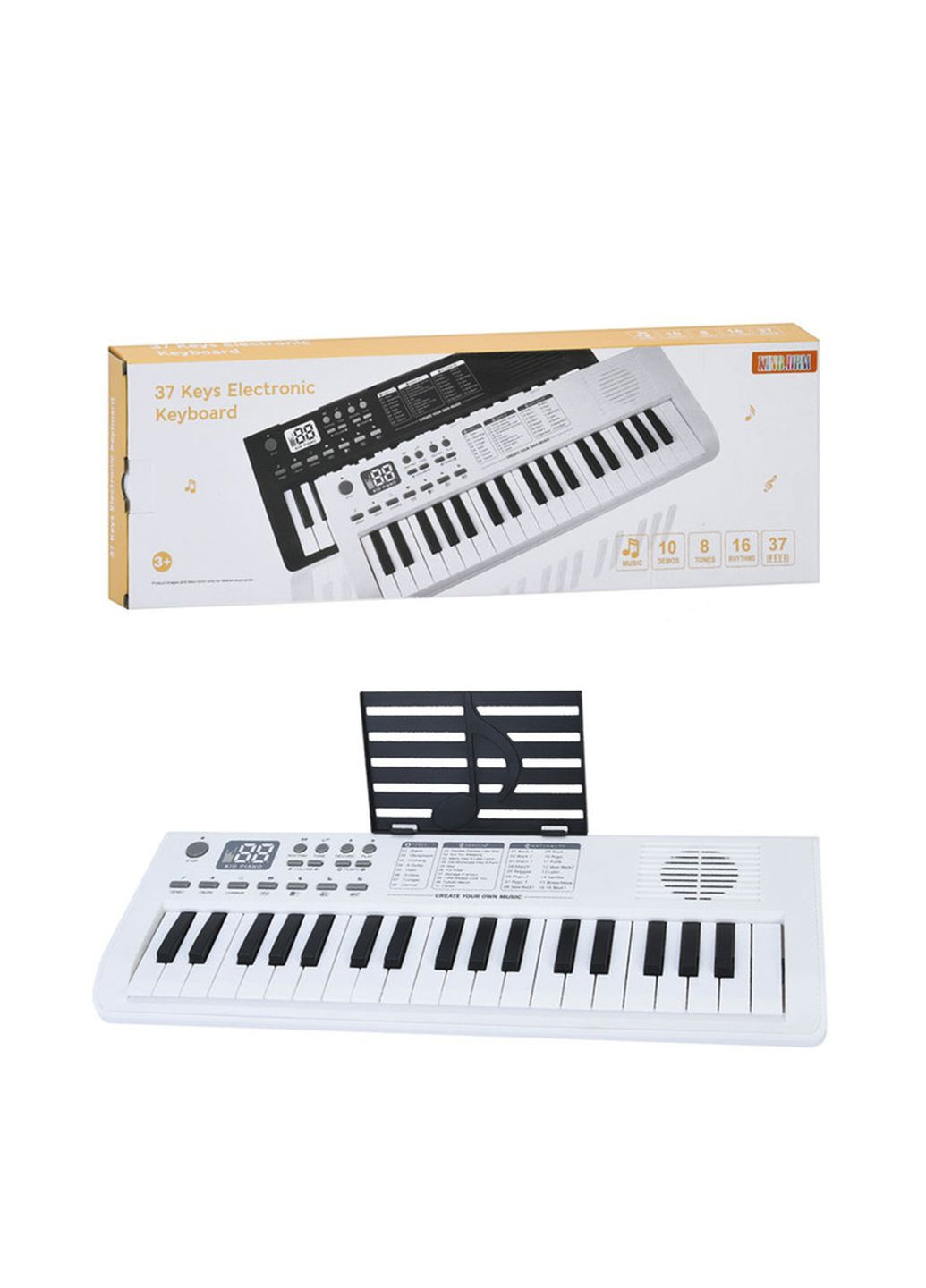 Дитячий синтезатор колір різнокольоровий CB-00283572 No Brand (353687305)