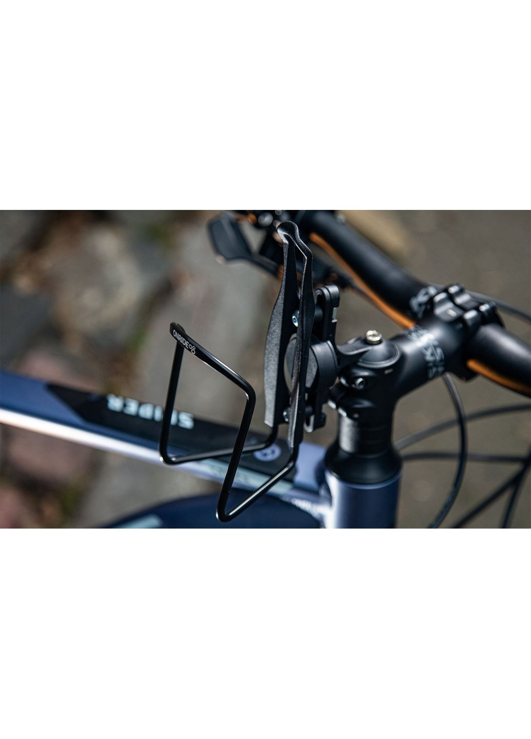 Флагодержатель Ron алюминиевый, серебристо-черный Onride (369650301)