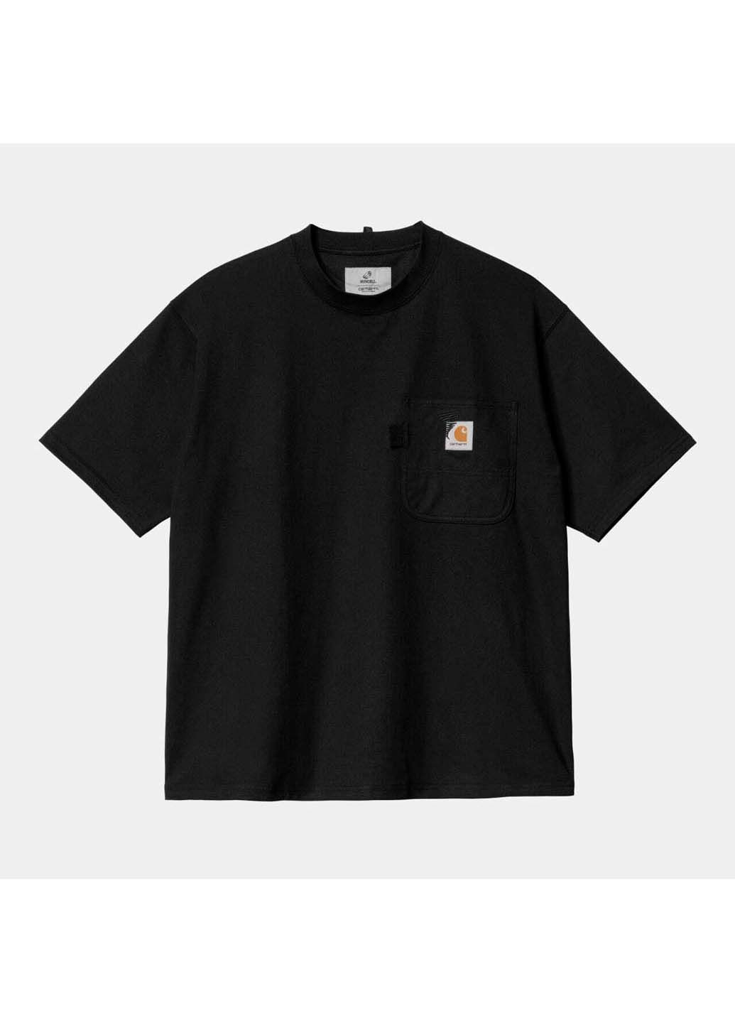 Чорна футболка Carhartt