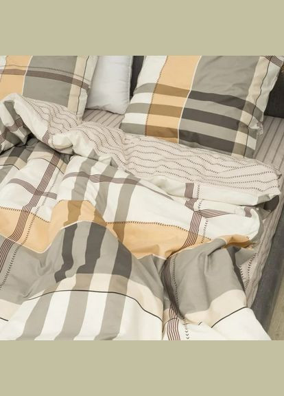 Комплект постільної білизни двоспальний ранфорс 24341 100% бавовна Viluta (334303208)