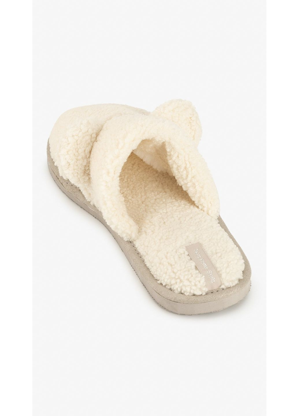 Молочные тапочки женские 6098-6099-6100-10378 молочный shop (4820182037672) Twins