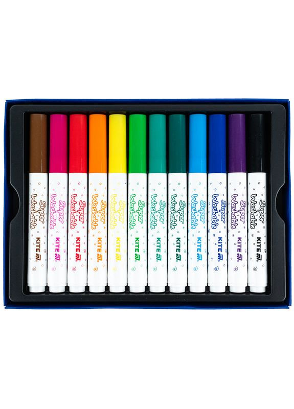 Фломастеры 12 цв. /K-1155/ Creative Superwashable Jumbo (1/12) Kite (367750503)