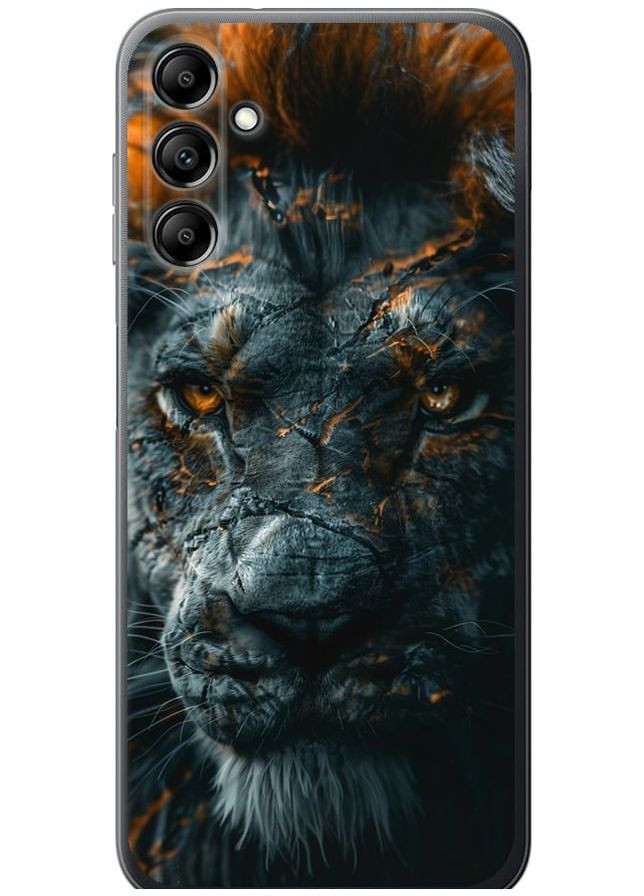 Силиконовый чехол 'Пламенный лев' для Endorphone Samsung Galaxy A14 A145F (297660037)